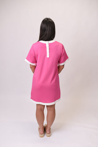 Happy Hour Mini Dress in Pink