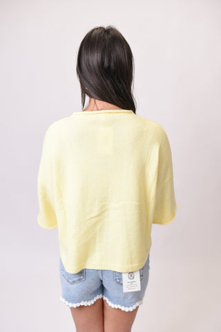 Sweet Cream Cardigan in Yellow