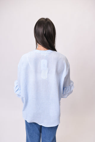 Open Air Striped Blouse