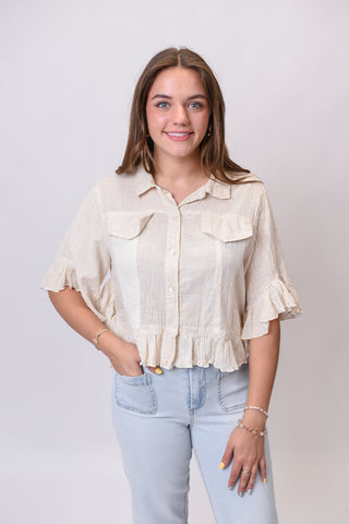 Gentle Moments Cropped Jacket