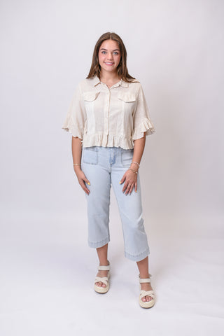 Gentle Moments Cropped Jacket