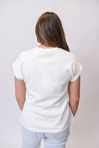 Office Hours Blouse in Cream