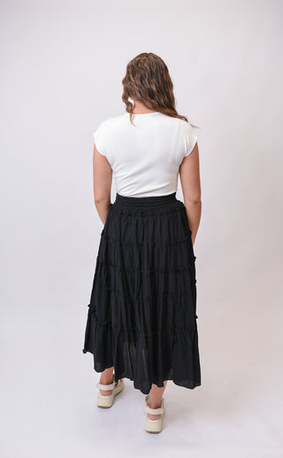 Sun Soaked Skirt in Black