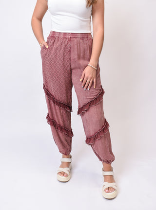 Trail Ride Ruffle Pants