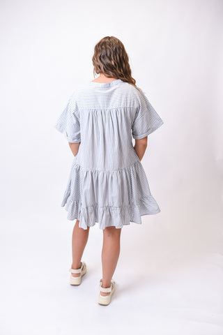Getaway Striped Mini in Blue