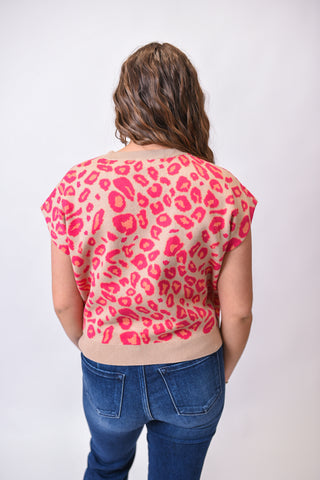 Twist And Go Top in Pink