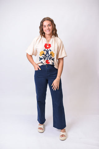 Casual Friday Wide Leg Mica Jeans