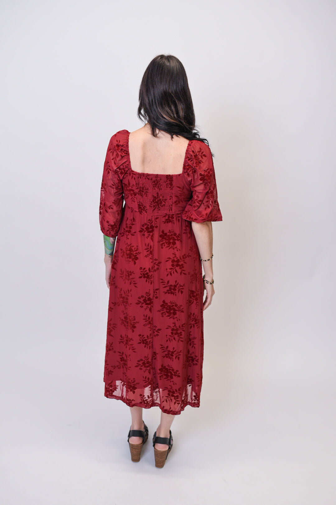 Velvet Dream Midi Dress