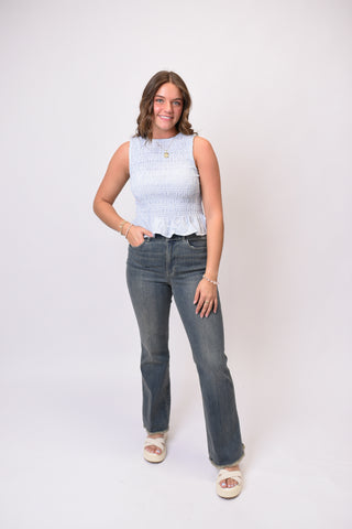 Somewhere Warm Sleeveless Blouse