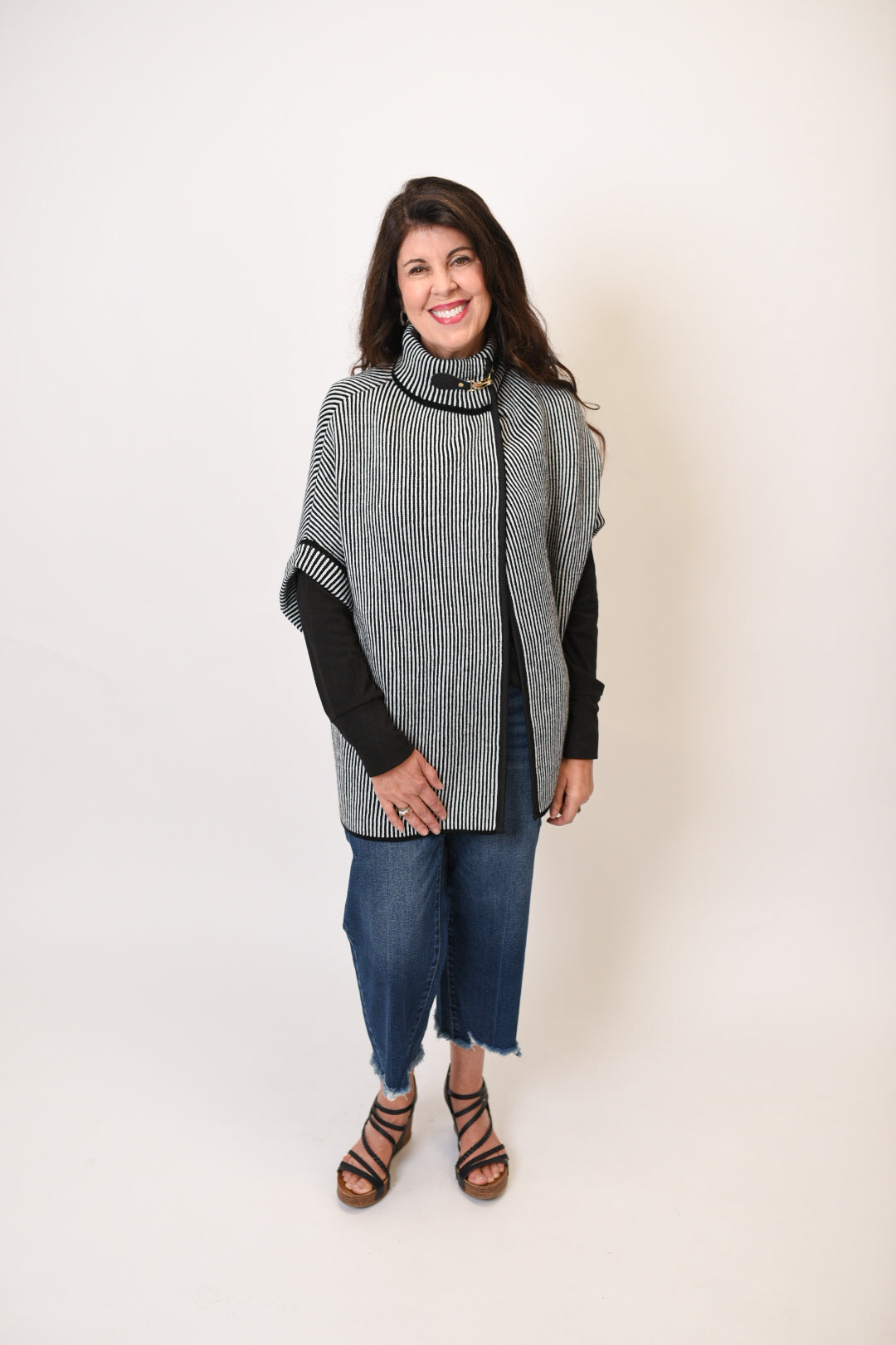 City Lights Mock Neck Cardigan