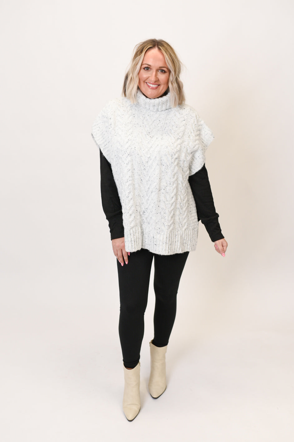 Ice Queen Turtleneck Vest