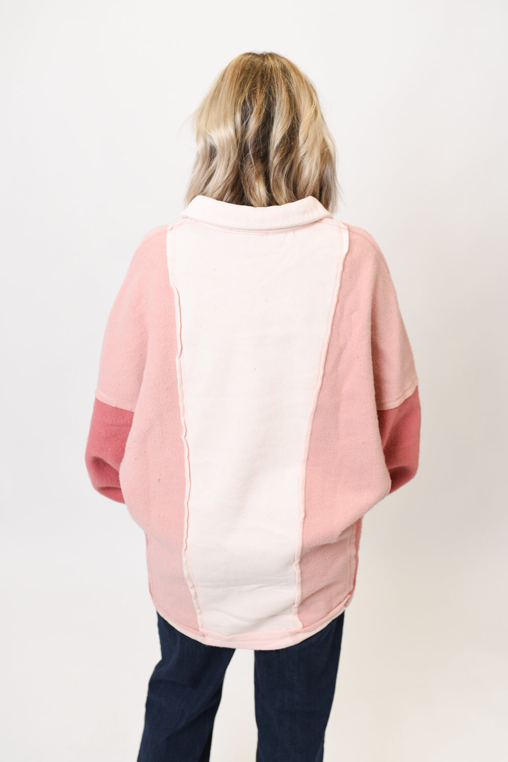 Made Me Blush Pullover in Mauve