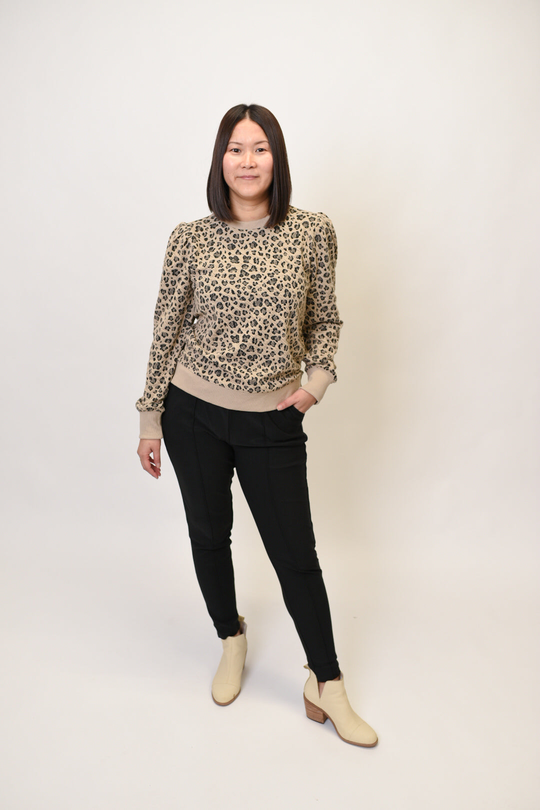 Leopard Love Pullover Top