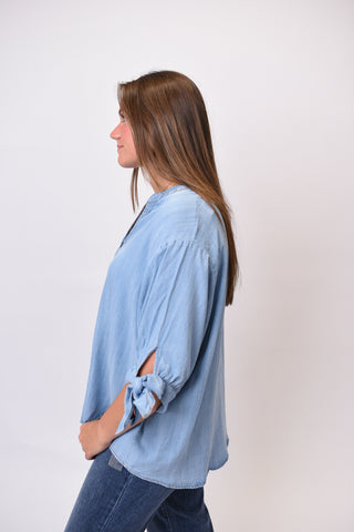Pretty In Denim Blouse