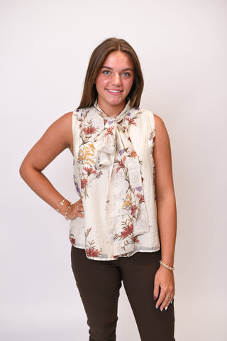Summer Romance Floral Blouse