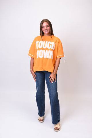 Touchdown Eyelet Pullover