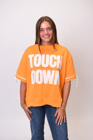 Touchdown Eyelet Pullover