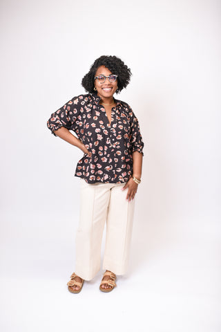 Painted Spot Blouse