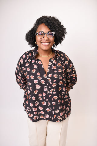 Painted Spot Blouse
