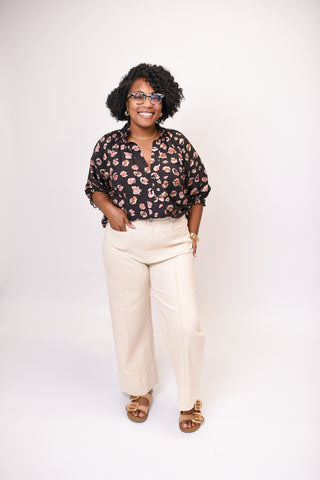 Painted Spot Blouse