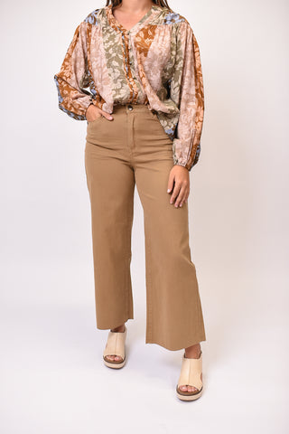 Ease Into It Pants in Pecan