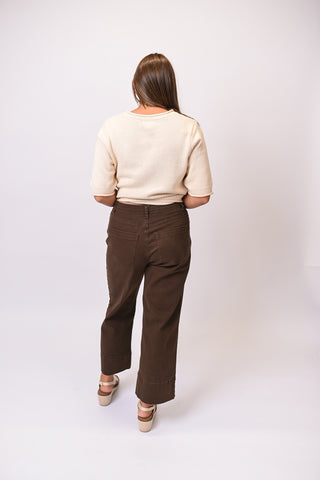 Saturday Stroll Pants in Brown