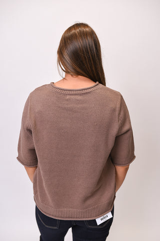 Slow Morning Sweater in Mocha