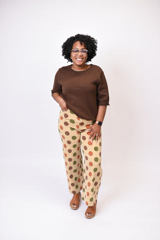 Candy Dot Wide Leg Pants