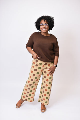 Candy Dot Wide Leg Pants