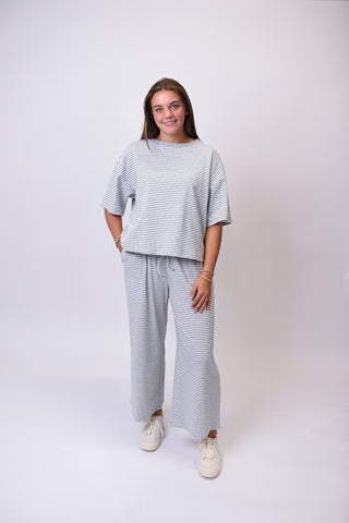 Slow Days Lounge Set in Grey
