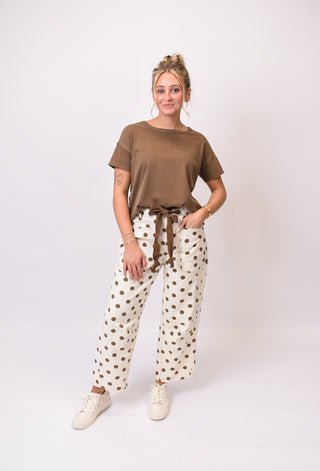On The Spot Barrel Leg Pants