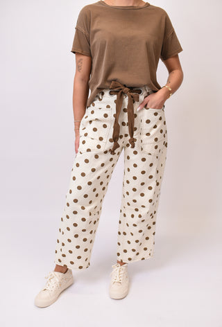 On The Spot Barrel Leg Pants