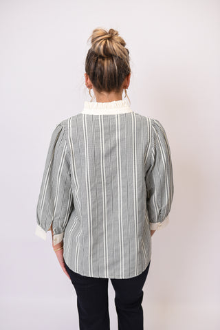 Uptown Check Blouse