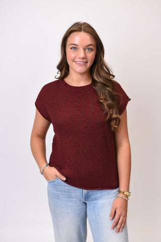 Currently Cozy Short Sleeve Sweater