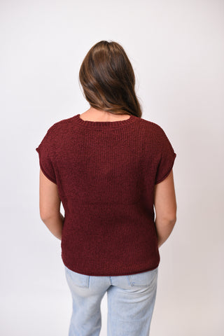 Currently Cozy Short Sleeve Sweater