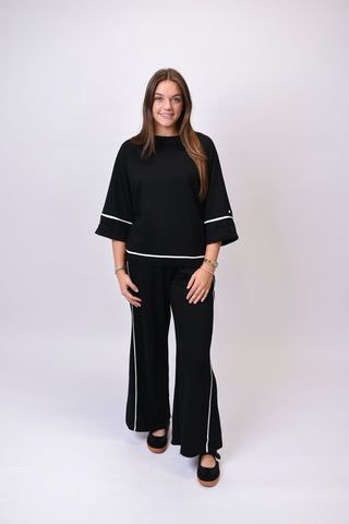 Everyday Motion Top in Black