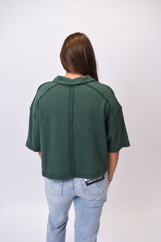 Cold Chill Pullover in Green