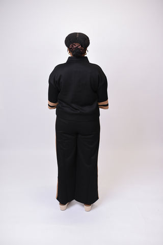 Travel Day Pullover in Black