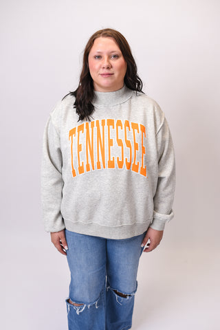 Tennessee Vols Reversible Mock Neck Sweatshirt