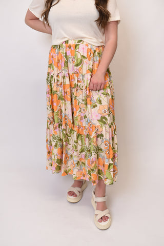 Petal Pop Floral Skirt