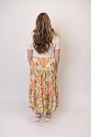 Petal Pop Floral Skirt