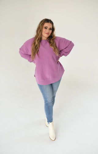 Bright Warmth Corded Pullover