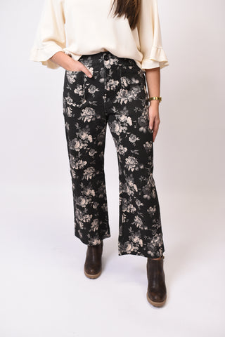 Midnight Garden Floral Pants