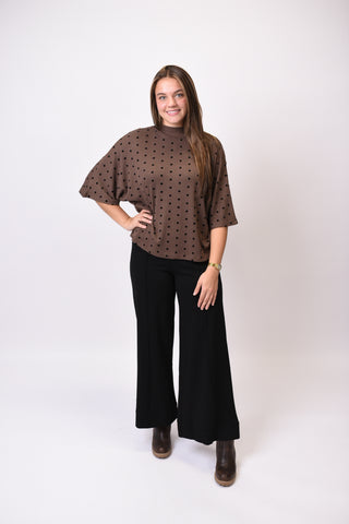 The Daydream Top in Mocha