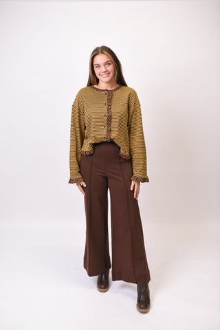 No Plans Pants in Brown