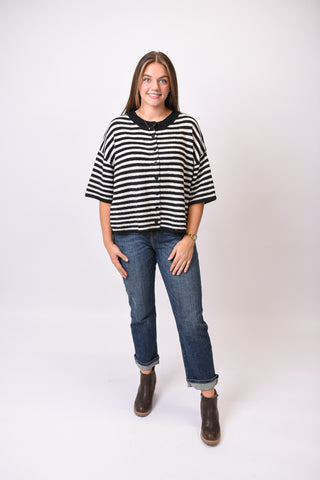 Sideline Stripe Cardigan