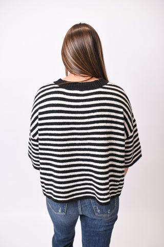 Sideline Stripe Cardigan