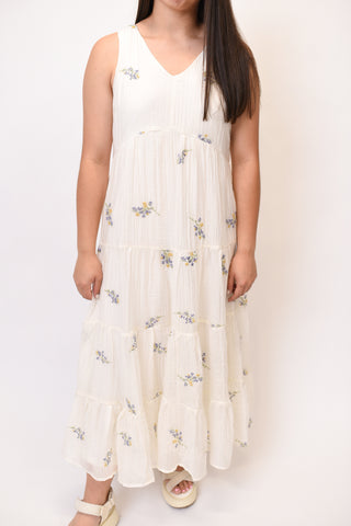 Lavender Field Midi Dress