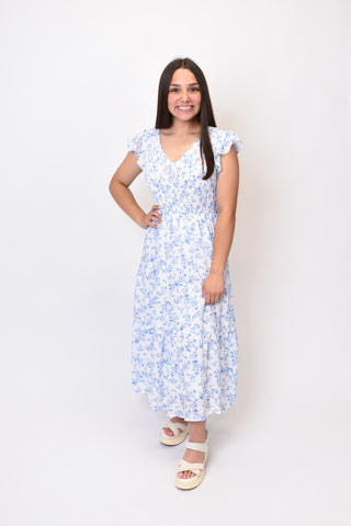 Bluebell Swing Midi Dress