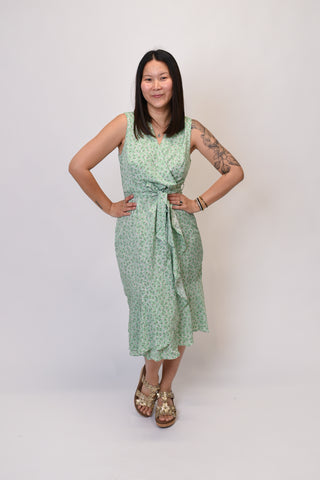 Mint Julip Faux Wrap Dress